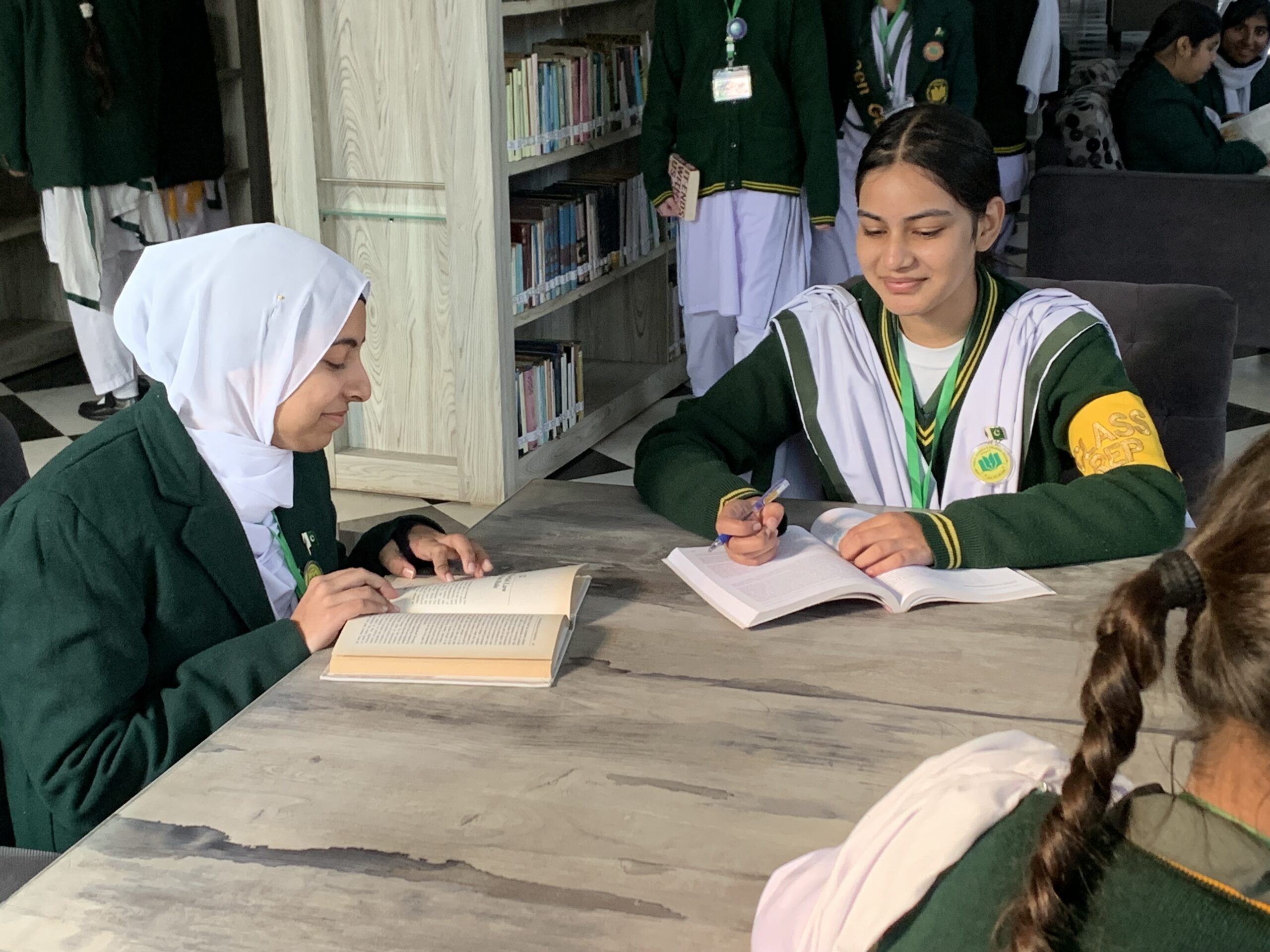 Library visit photo 1